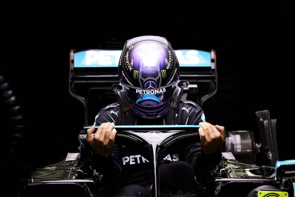 Lewis Hamilton no Bahrein em 2021