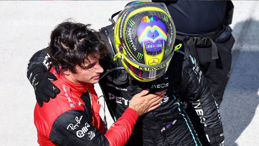 Lewis Hamilton após terminar corrida no GP do Canadá