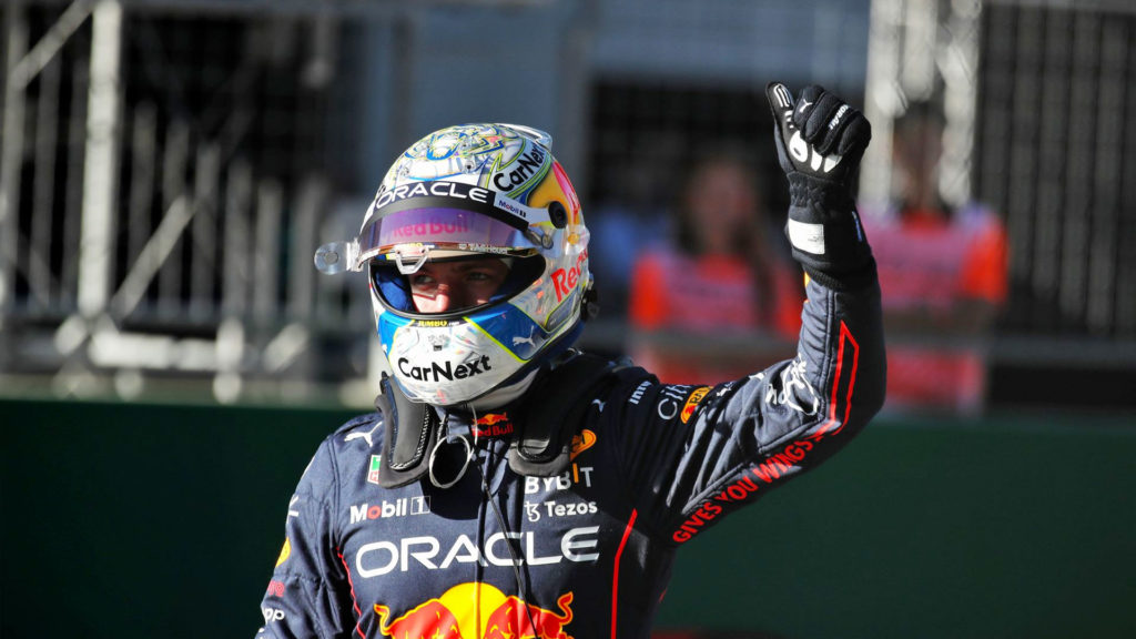 Pole de Max Verstappen na Áustria