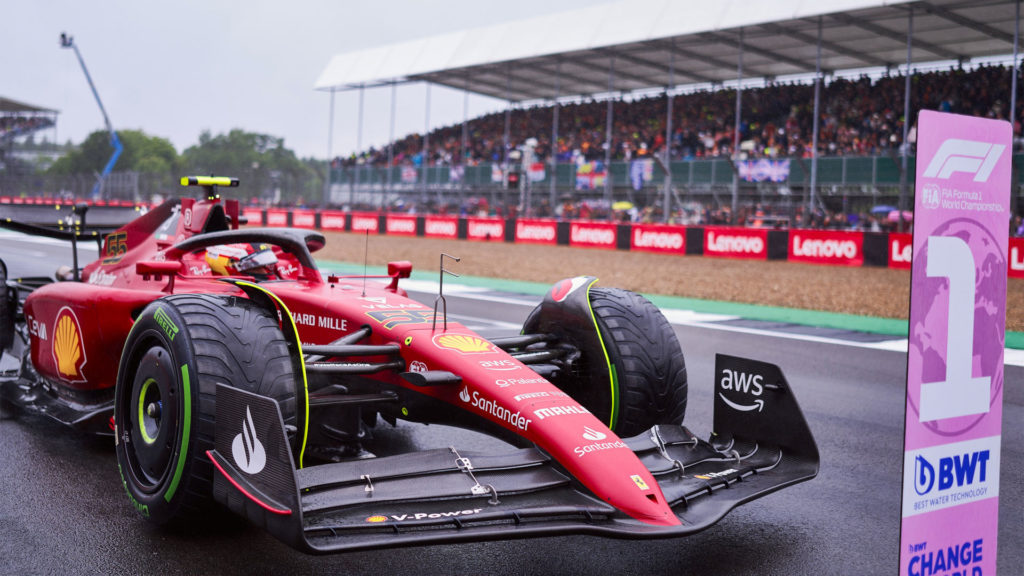 Carlos Sainz em Silverstone