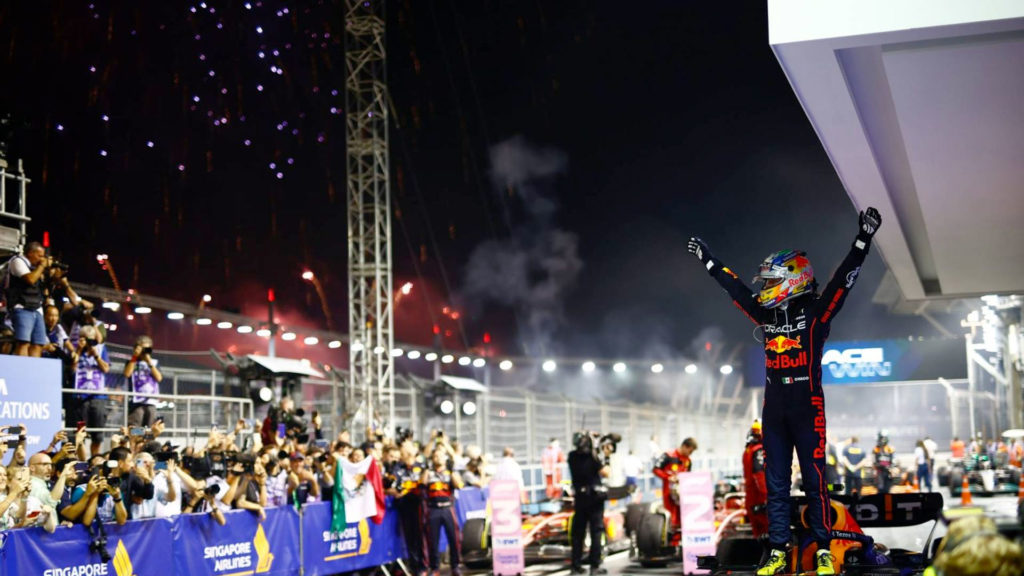 Sergio Perez vence em Singapura 2022