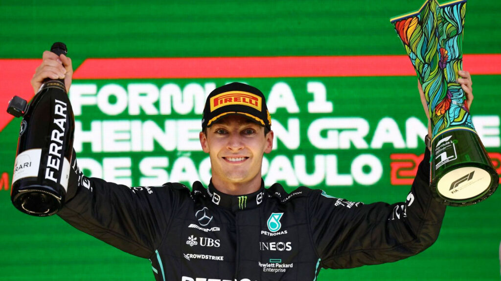 George Russell tem sua primeira vitória no GP do Brasil