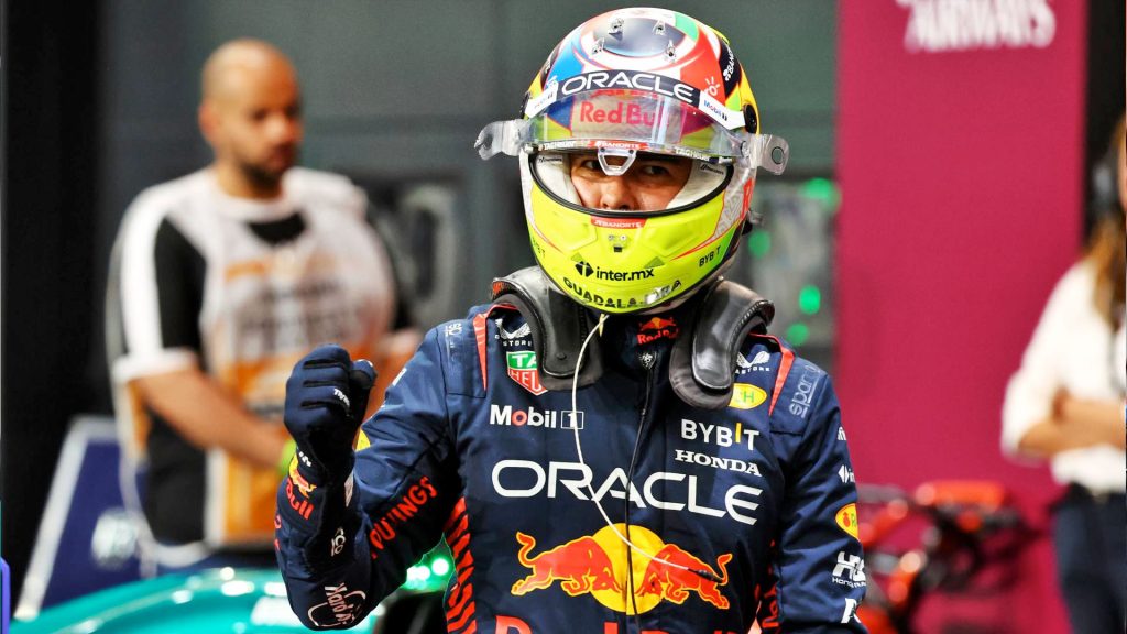 Pole postion de Sergio Perez para o treino classificatório no GP da Arábia Saudita